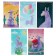 Notepad A5, 40 sheets on the crest "Lavender lamas", cover of laminated cardboard, block 55 g/m2, mix