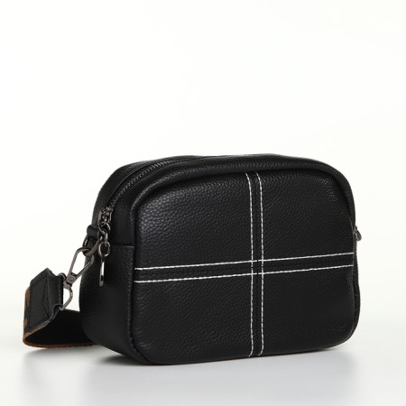 Women's bag with lightning, black color-3