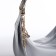 Women's bag of artificial leather Nazamok, 28x15 cm, gray color