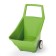 Garden cart, two -wheeled: load/p 30 kg, 95 l, green