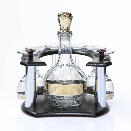 Baroque baro-bar of baroque, decanter, 6 glasses-1
