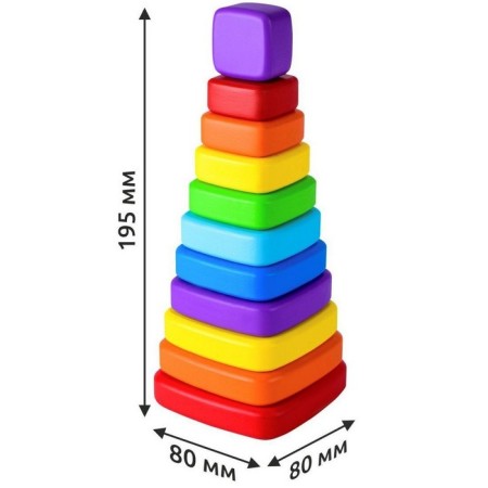Wooden Pyramid Big "Square"-5