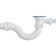 Siphon for the bath ORIO A-70089, 1 1/2 "x40 mm, with plastic. Grate d = 70 mm, with corrugation 40x40/50mm