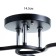 ARISA chandelier 3he27 40W Black 48x48x22 cm Bayerlux