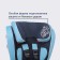 Car seats children's siger “Indigo”, ISOFIX fastening, group 1/2/3 (9-36 kg), blue color