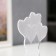 Four heart lamp from the network 9.5x12.5x18.5 cm Risalux