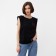 Women's T-shirt Minaku "Heart" Color Black, Rr. 42