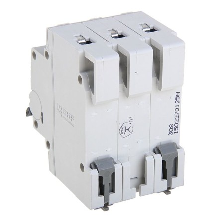 Automatic circuit breaker EKF Proxima, 3P, modular, 25 A-2
