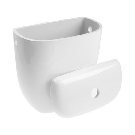 "Uni" toilet tank with lateral eyeliner, without a button, without reinforcement-2