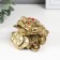 NECK Polystone for bronze "Cash toad with three coins" 8.4x7x5.3 cm