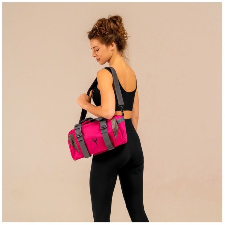 Sangh yoga and gymnastics bag, 37x20x20 cm, fuchsia color-1