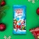 New Year. Dairy chocolate "New Year's world" with a taste of caramel, 100 g