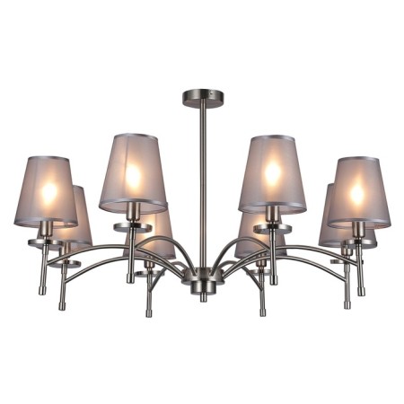 Lamp on the rod 8x40W E14, size 88x88x50 cm