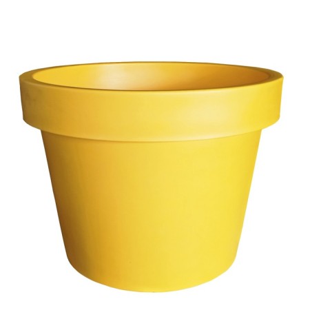 Kashpo for flowers "aura" 75x55 cm, 161 l, color yellow gold