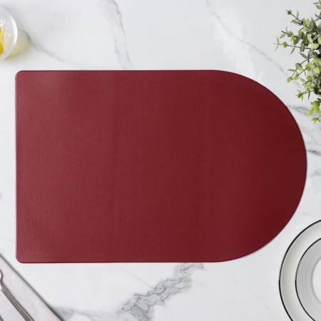 Kitchen kitchen "TEM" 45x30 cm, wine color-2