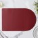 Kitchen kitchen "TEM" 45x30 cm, wine color