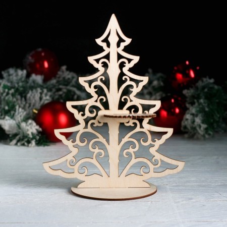Napkin "Christmas tree", 24.5 × 20 × 0.3 cm