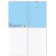 Notebook 48 sheets, A4 cage, Erichkrause, Visio classic, mix