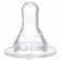 Baby feeding bottle, classic throat, 0 months, 250 ml., Cylinder, with handles