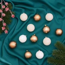 Set of balls plastic D-4 cm, 16 pcs 