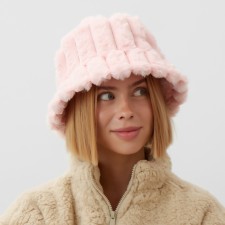 Panama winter minku, pink color, rr 56-58