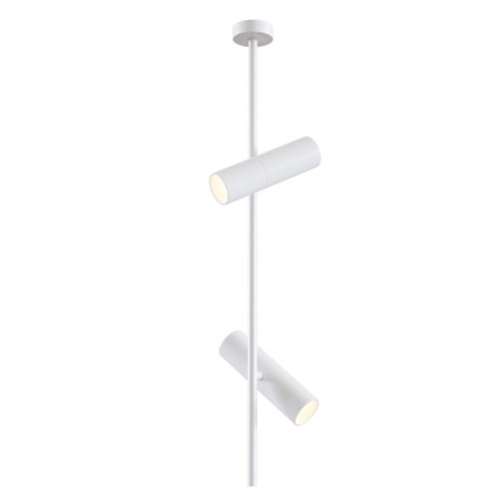 Ceiling light Technical C021CL-02W, 2XGU10, 50W, 20x77 cm, white color