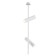 Ceiling light Technical C021CL-02W, 2XGU10, 50W, 20x77 cm, white color