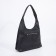 Bag-hobo "golden rain" with lightning, black color