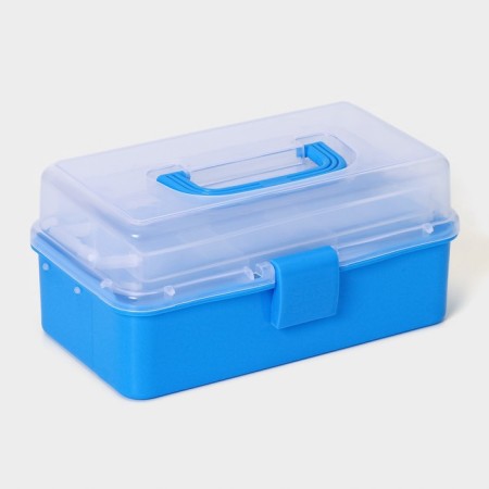 Organizer for storage, 3 departments, 27 × 17 × 13 cm, color mix-1