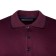 Male polo with long sleeve, burgundy color, size 44 (s)