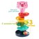 Developing pyramid "get into the basket", 6 elements, mix