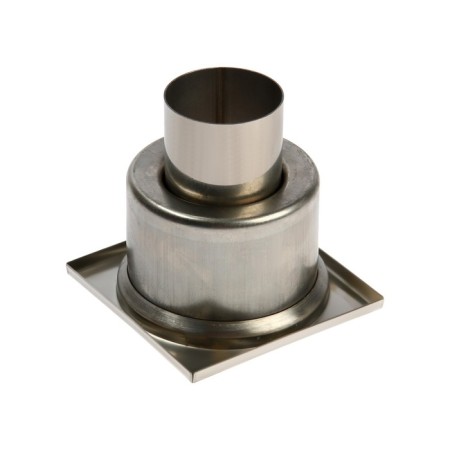 Zein English, 100x100 mm, vertical, d = 50 mm, direct release, stainless steel-4