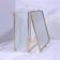 Organizer for storage "Ripples", with a lid, glass, with a mirror -bottom, 1 section, 20 × 16 × 6.5 cm, the color is transparent/copper