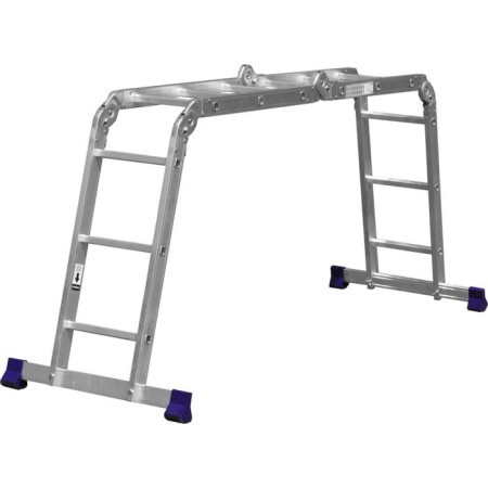 Transformer staircase "Sibin" LT-43 38851, aluminum 4x3 steps