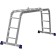 Transformer staircase "Sibin" LT-43 38851, aluminum 4x3 steps