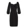 Women's dress, black, rr 46