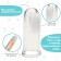 The teether is a children's massager in a container, 3 in 1, per finger, silicone from 3 months.