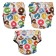 Panties-scammer, reusable, carbon-bamboo fabric, "donuts", from 0-12 months.