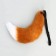 Carnival set "Fox Anime", Red, 2 objects: tail, ears