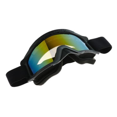 Glass-mask for motorcycle driving, glass tinted, black color, om-2-2