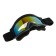 Glass-mask for motorcycle driving, glass tinted, black color, om-2