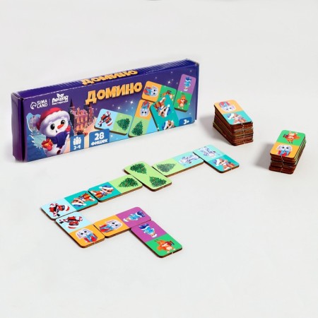 New Year's domino "Happy New Year!"-1