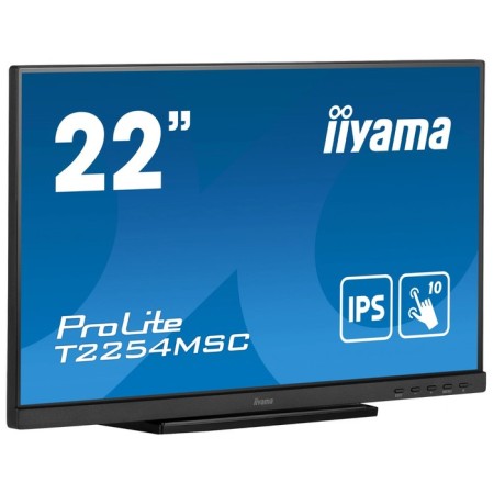 Monitor IIYAMA 21.5 "Prolite T2254MSC-B1AG Black IPS LED 16: 9 HDMI M/M glossy HAS 250CD 107891-3