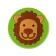 Handle Baby button KID 016, "lion", rubber