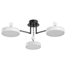 Veltos chandelier 3XLED 78W 3000-6000K black and white 63x63x21 cm Bayerlux