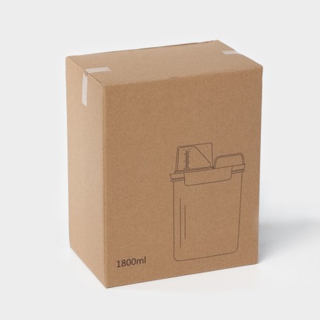 A container for washing powder and air conditioning, with a measured glass, 1800 ml-10