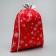 Bag gift plush “Snow and sun”, snowflakes, embossing, 30 x 40 cm +/- 1.5 cm, New Year