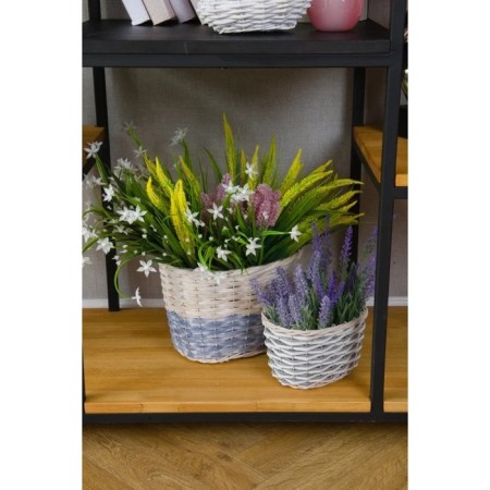 Artificial flower "lavender", height 27 cm, pink color-1