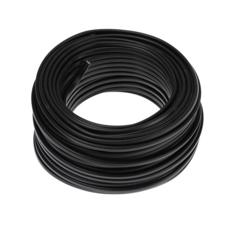 Cable "ULC" VVG-PNG (A), section 2x2.5 mm2, 50 m, GOST, Black-1
