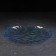 Set of glasses Glass Estrella, D = 28 cm, 6 pcs, Blue color
